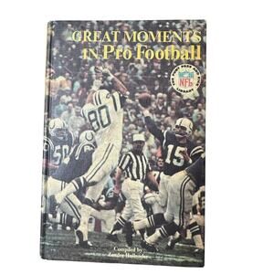 Great Moments In Pro Football.  1969 Hard Cover.